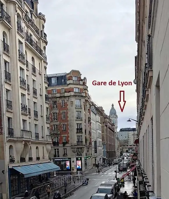 Near Bastille And Gare De Lyon